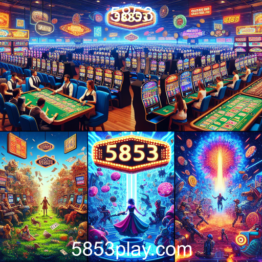 5853